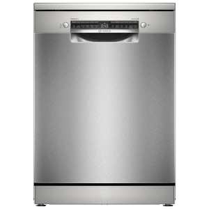 Bosch SMS6ZCI10G Series 6 Freestanding PerfectDry Dishwasher in Silver Inox