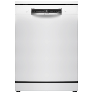 Bosch SMS6ZCW10G Series 6 Freestanding PerfectDry Dishwasher in White