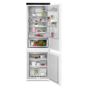 AEG TSC8M181CS 8000 Integrated No Frost Cooling 360° 70/30 Fridge Freezer with Sliding Hinge Door