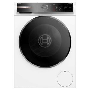 Bosch WGB256A1GB Series 8 Freestanding 10kg 1400rpm i-DOS Washing Machine in White with Black Door