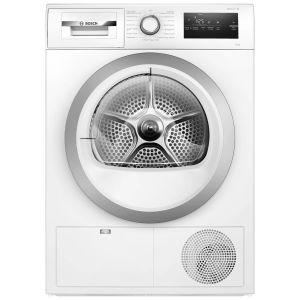 Bosch WTN83203GB Series 4 Freestanding 8kg AutoDry Condenser Tumble Dryer in White