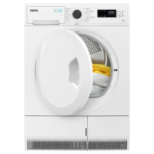 Zanussi ZDC82B4SW Freestanding 8kg AutoAdjust Condenser Tumble Dryer in White