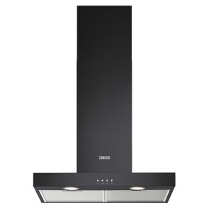 Zanussi ZFT416K Series 20 60cm Chimney Cooker Hood in Black