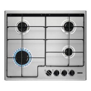 Zanussi ZGNN642X EasyCook Gas Hob 60cm Stainless Steel