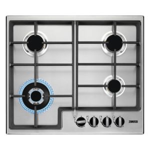 Zanussi ZGNN645X 60cm Gas Hob Stainless Steel