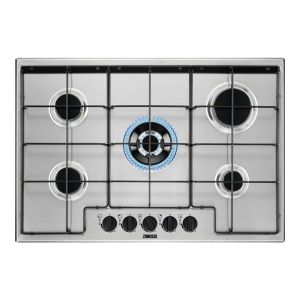 Zanussi ZGNN752X Series 40 EasyCook Gas Hob Stainless Steel 75cm