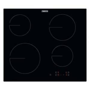 Zanussi ZHRN641K 4 Zone 60cm Black Ceramic Hob