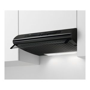 Zanussi ZHT611N 60cm Traditional Visor Cooker Hood in Black