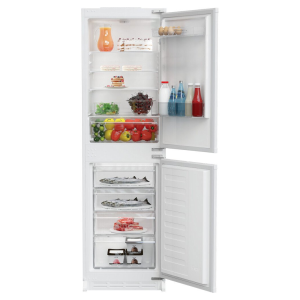 Zenith ZICSD455 Integrated 50/50 Fridge Freezer with Sliding Hinge Door Fixing