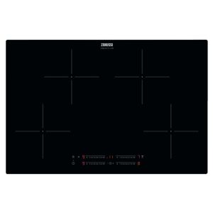 Zanussi ZITN844K 80cm 4 Zone Black Induction Hob 