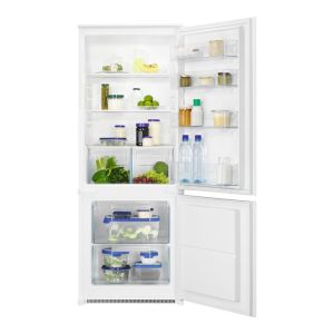 Zanussi ZNLN14ES Integrated 144cm Low Frost 70/30 Fridge Freezer with Sliding Hinge Door Fixing