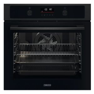 Zanussi ZOHNA7KN Series 40 Built In Air Fry Single Oven in Black