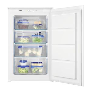 Zanussi ZUAN88ES Series 40 Integrated Low Frost Freezer with Sliding Hinge Door