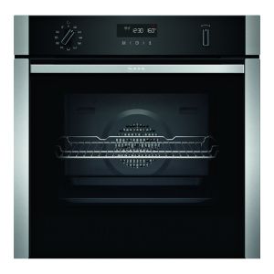 Neff B2ACH7HH0B N50 Pyrolytic Built In Single Oven in Stainless Steel