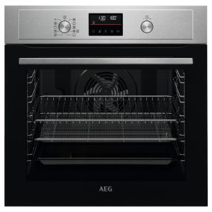 AEG BEX535A61M 6000 AirFry Built In Hydrolytic Single Oven in Stainless Steel