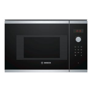 Bosch BFL523MS0B Series 4 Built In 800W 20 Litre Microwave Oven in Stainless Steel