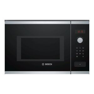 Bosch BFL553MS0B Series 4 Built In 900W 25 Litre Microwave Oven in Stainless Steel