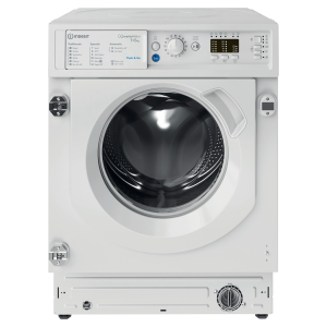 Indesit BIWDIL75148 Integrated 7/5kg 1400rpm Push&Go Washer Dryer in White
