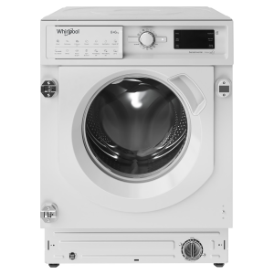 Whirlpool BIWDWG861485 Integrated 8/6kg 1400rpm Fresh Care Washer Dryer in White