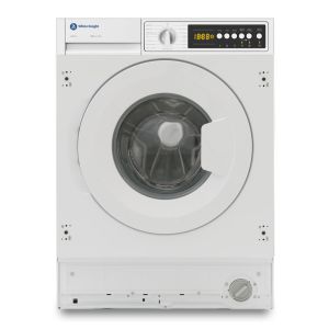 White Knight BIWM148 Integrated 8kg 1400rpm Washing Machine in White
