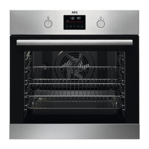 AEG BPS355061M 6000 Built In Pyrolytic SteamBake Single Oven in Stainless Steel