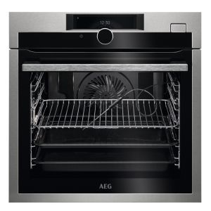 AEG BSE978330M 7000 SteamCrisp Built In Pyrolytic Oven with Steam Function in Stainless Steel