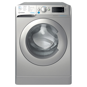 Indesit BWE81496XSVUK Freestanding 8kg 1400rpm Push&Go Washing Machine in Silver