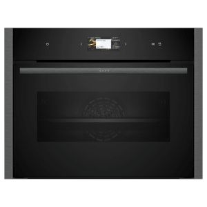 Neff C24FS31G0B N90 Built In Compact Oven with Steam Function in Graphite Grey