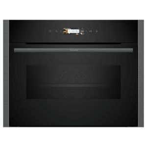 Neff C24MR21G0B N70 Built In Compact Oven with Microwave in Graphite Grey