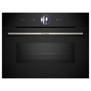 Bosch CMG7361B1B Series 8 Built In Compact Oven with Microwave in Black