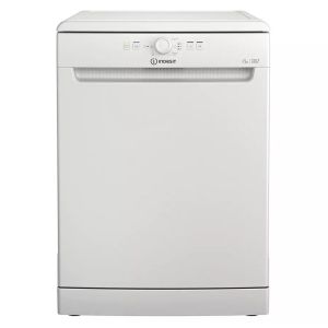 Indesit D2FHK26UK Freestanding Full Size Fast&Clean Dishwasher in White