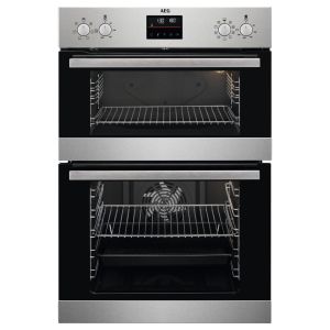 AEG DCB535060M 6000 SurroundCook Catalytic Built In Double Oven in Stainless Steel