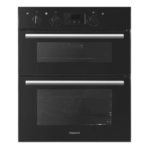 Hotpoint DU2540BL Built Under Circulaire Fan Double Oven in Black