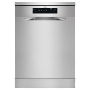 AEG FFB73727PM 7000 Freestanding Full Size AirDry Dishwasher in Stainless Steel