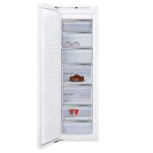 Neff GI7815NE0 N90 Integrated In Column No Frost Tall Freezer with Fixed Hinge Door