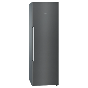 Siemens GS36NAXEP iQ500 Freestanding Frost Free Freezer in Black Steel