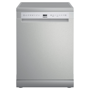 Hotpoint H7FHS51XUK Freestanding Full Size Active Dry Dishwasher in Stainless Steel