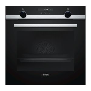 Siemens HB535A0S0B iQ500 Built In 3D HotAir Catalytic Single Oven in Black