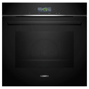 Siemens HB772G1B1B iQ700 Built In Pyrolytic activeClean® Single Oven in Black