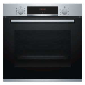 Bosch HBS534BS0B Serie 4 Built In Multifunction Catalytic Single Oven in Stainless Steel