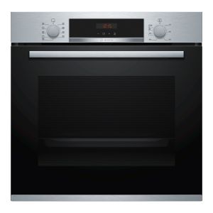 Bosch HBS573BS0B Serie 4 Built In Pyrolytic 3D HotAir Single Oven in Stainless Steel