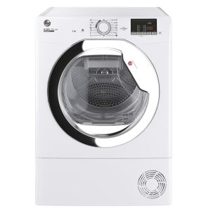 Hoover HLE C9DCE Freestanding 9kg Condenser Tumble Dryer in White