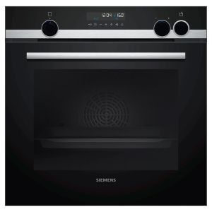 Siemens HR578G5S6B iQ500 Built In Pyrolytic Single Oven with Steam Function in Stainless Steel