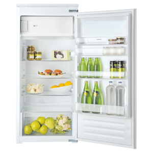 Hotpoint HSZ12A2D2 In Column 122cm Fridge with Ice Box and Sliding Hinge Door