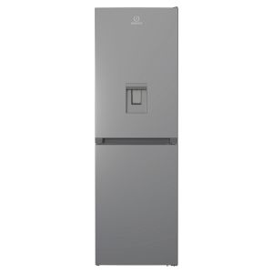 Indesit IBTNF60182SAQUA Freestanding Frost Free 50/50 Fridge Freezer with Water Dispenser in Silver
