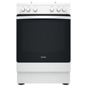 Indesit IS67G1PMW Freestanding 60cm Single Cavity Gas Cooker in White