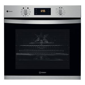 Indesit KFWS3844HIXUK Built In Electric Single Oven Stainless Steel