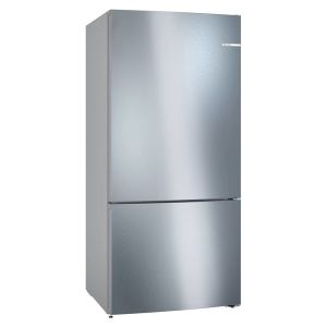 Bosch KGN86VIEA Serie 4 Extra Large Freestanding 70/30 Frost Free Fridge Freezer in Stainless Steel