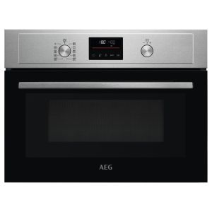 AEG KMX365060M 8000 Integrated CombiQuick Microwave Oven in Stainless Steel