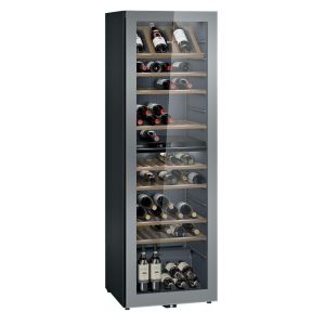 Siemens KW36KATGA iQ500 Freestanding Tall Dual Zone Wine Cooler in Silver